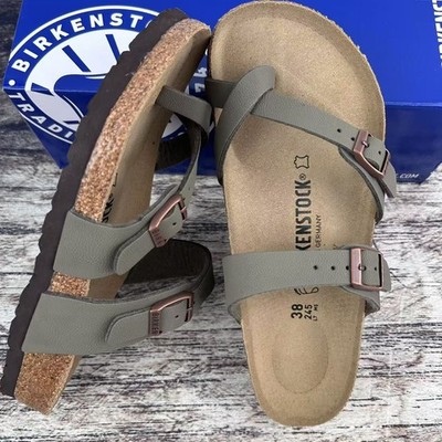 New Birkenstock Mayari Stone Birkibuc Cork Footbed Women's - Main Image