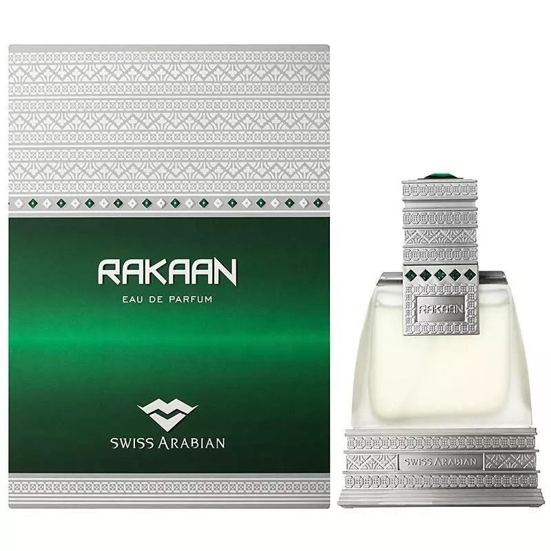 Swiss Arabian Rakaan EDP 50ml – Long-Lasting Woody Oud Cologne for Men