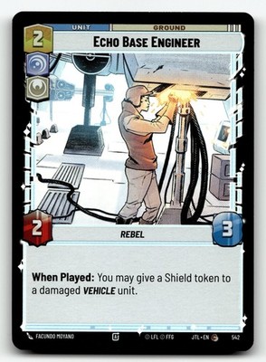 x Echo Base Engineer (Foil) JTL 542 Star Wars Unlimited