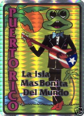 Puerto Rico ''La Isla Mas Bonita Del Mundo'' Sticker LOT