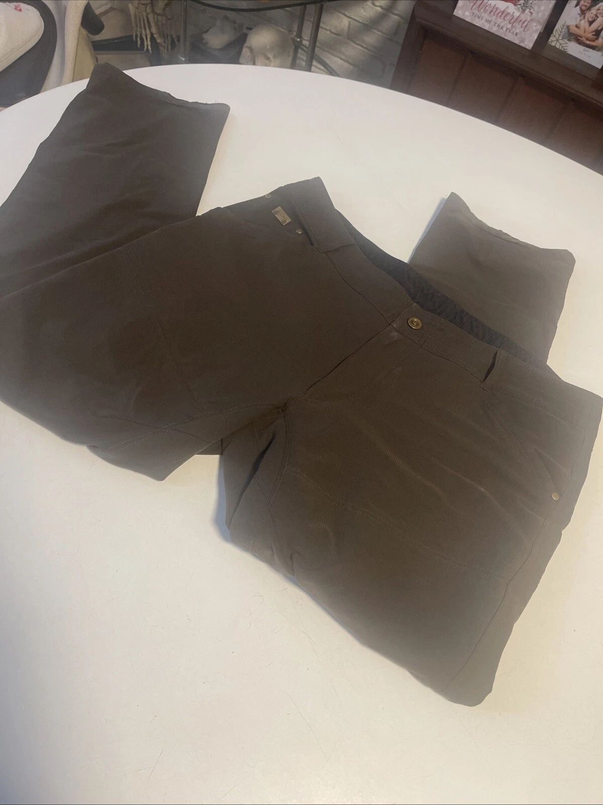 KUHL SILENCR Rogue pants Dark Roast Brown Reflex Softshell 36x30