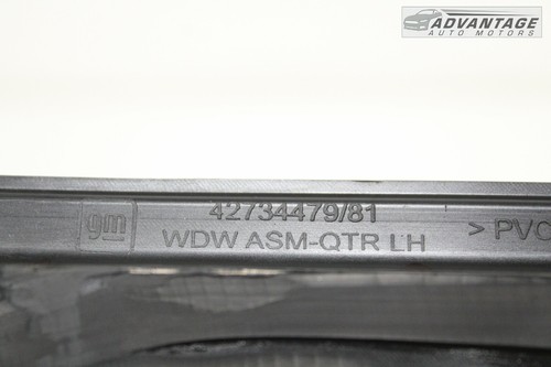 2024 CHEVROLET TRAX LS REAR LEFT SIDE QUARTER WINDOW GLASS OEM - Picture 5 of 6