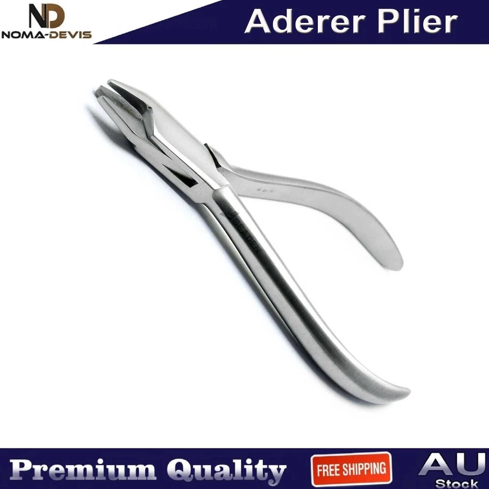 Плоскогубцы Dental Aderer с тремя зубцами изгиб арочной проволоки плоскогубцы Adam ортодонтические инструменты - Изображение 4 из 4