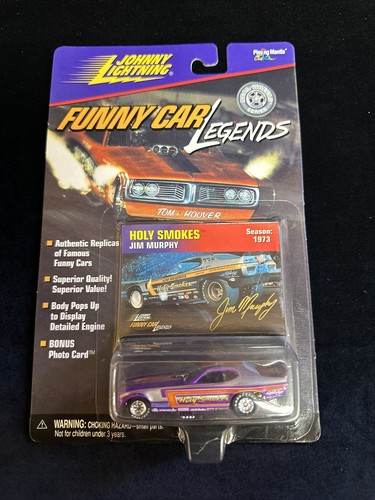 Holy Smokes 1999 Johnny Lightning Funny Car Legends Jim Murphy - Picture 1 of 3