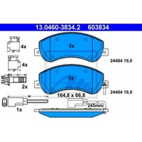 Ate BremsbeläGe BremsklöTze Vorne FüR Ford Transit Kasten Fa_ _ 2.4 Tdci Rwd