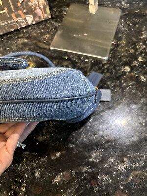 COACH Soho Shoulder Bag in Repurposed Denim CR737 | eBay