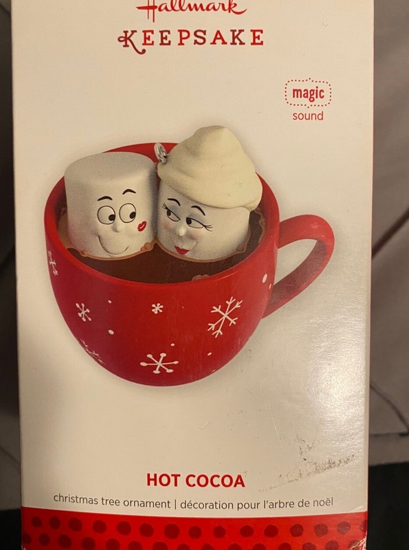 Hallmark Keepsake 2013 Hot Cocoa Hot Steamy Sweet Dreamy Magic Sound Ornament