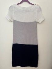 Vera Wang Lavender Label Women's Knit Short Sleeve Sweater Dress Mulit Color S/P