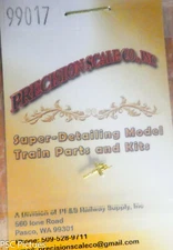 Precision Scale #99017 Retainer Valve, for: Freight Car (Brass Casting)