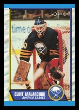 Clint Malarchuk #170 1989-90 O-Pee-Chee Buffalo Sabres