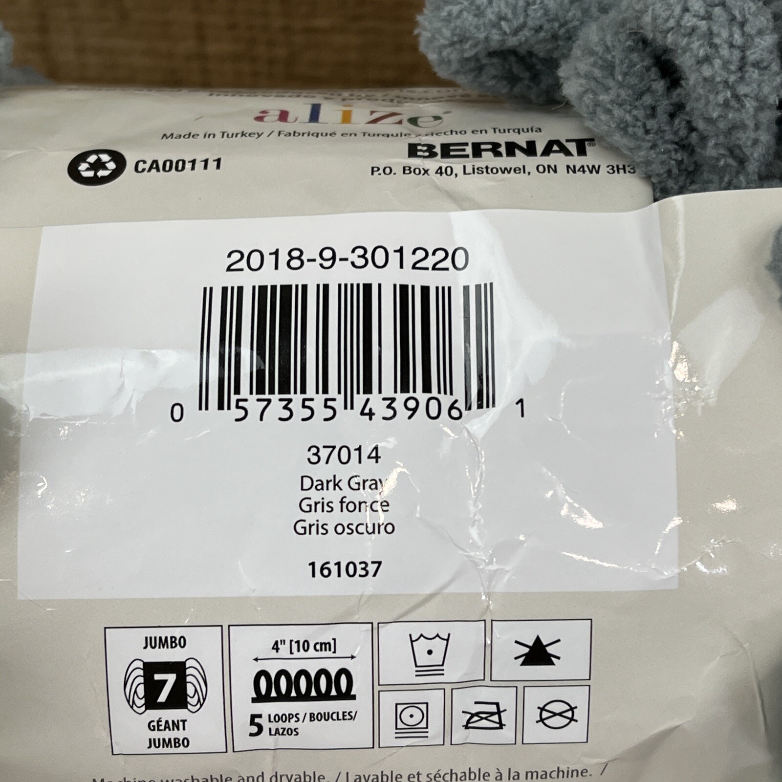 Spinrite Bernat Alize BlanketEZ YarnSlate Grays eBay