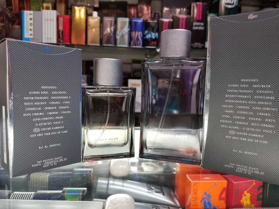 Lacoste POUR HOMME EDT ORIGINAL 1.6 3.3oz Eau de Toilette Spray para HOMBRE * NUEVO Foto 3 de 4