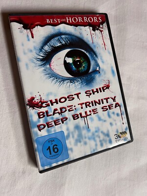 Ghost Ship, Blade: Trinity, Deep Blue Sea | 3-DVDs | Zustand sehr gut | DVD