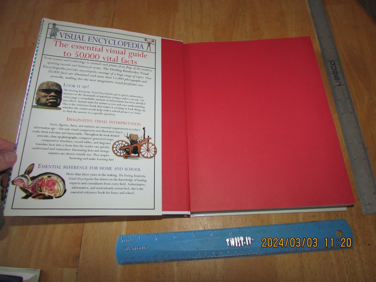 The Dorling Kindersley Visual Encyclopedia (1995, Hardcover) | eBay