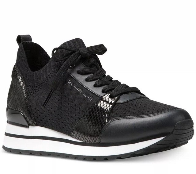 black michael kors trainers