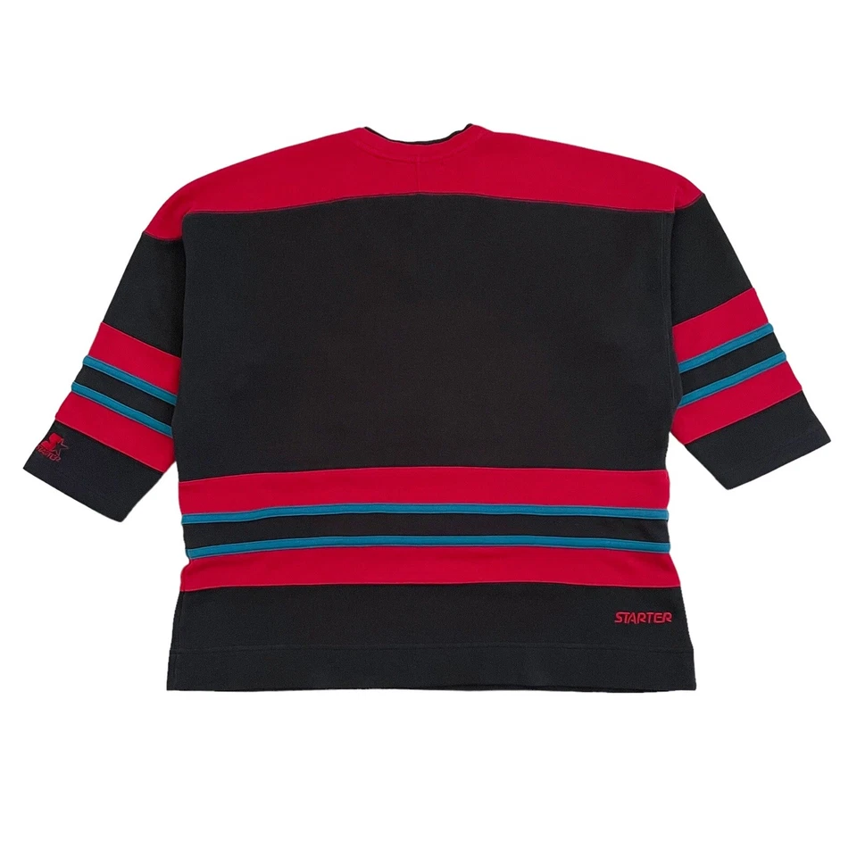 Sudadera Jersey Algodón Logo Starter Vintage Años 90 Talla Grande Foto 2 de 4