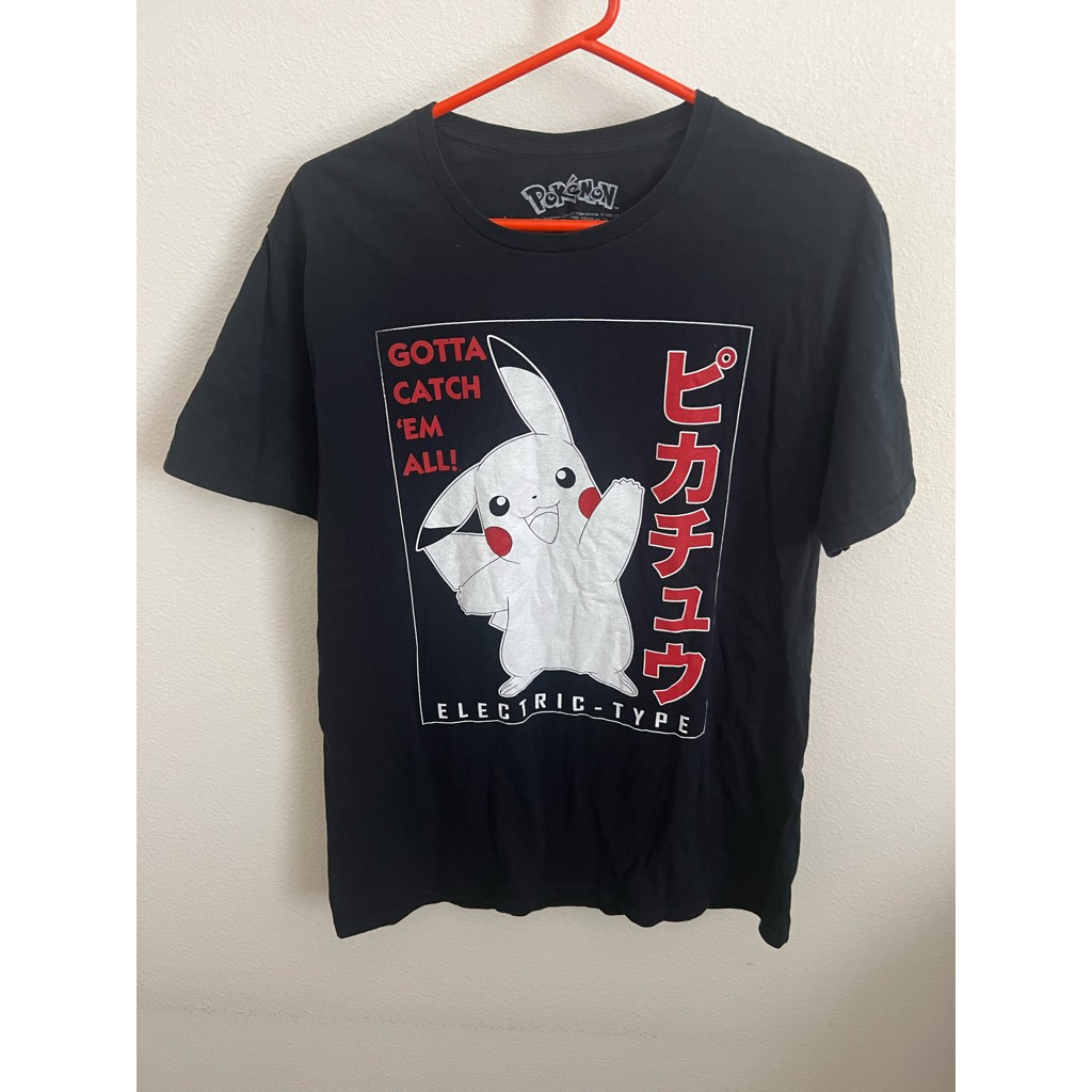 Pokemon Womens T-Shirt Black Electric Type Gotta Catch 