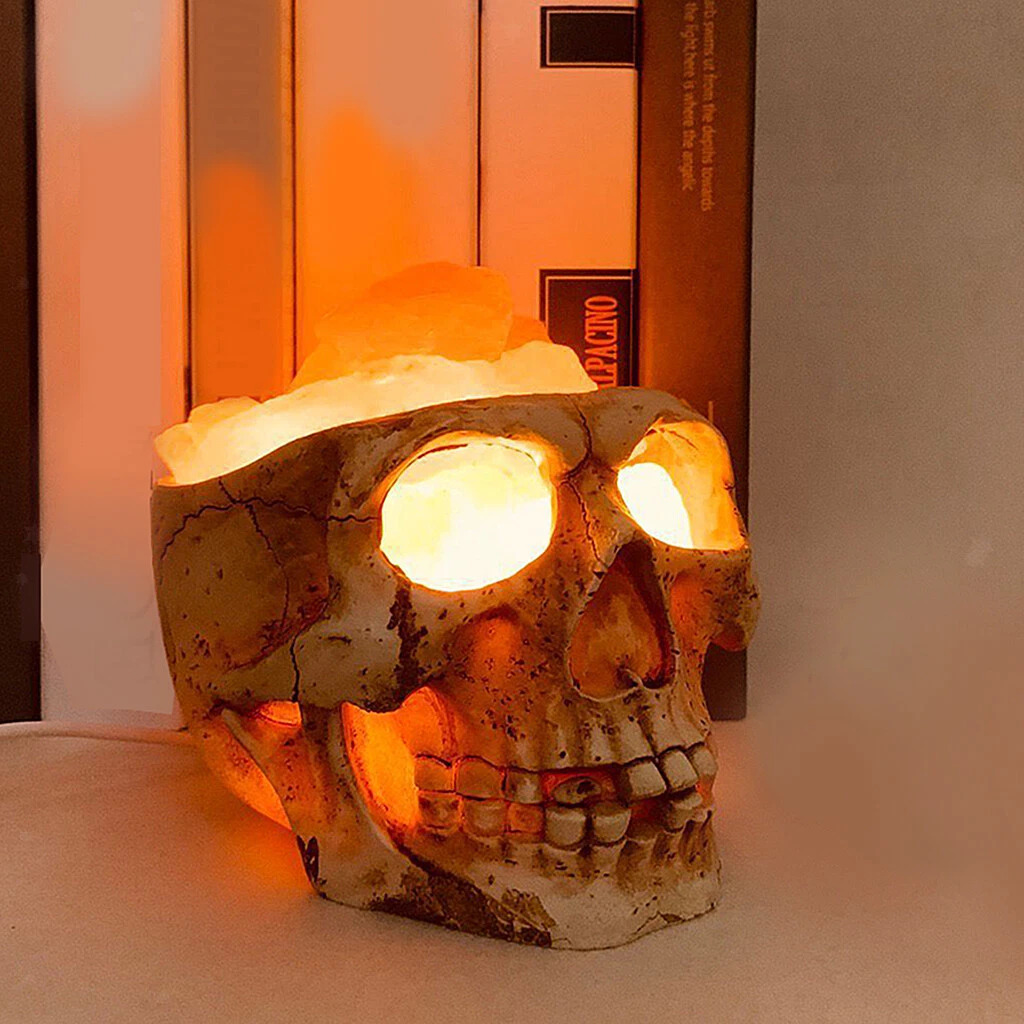 Skull salt lamp outlet