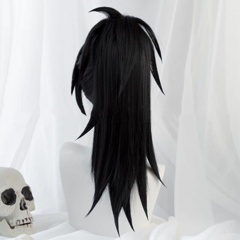 Anime Dororo Cosplay Hair Hyakkimaru Cosplay Black Hair Men Synthetic Hair  Cos