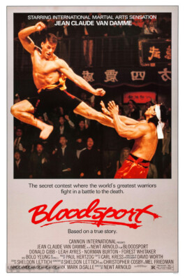 Bloodsport - Film - Poster (DIN A3) - Jean-Claude van Damme  (A1)