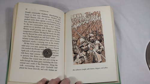 Vtg World Landmark Book W-32 Garibaldi: Father of Modern Italy Marcia Davenport - Picture 13 of 20