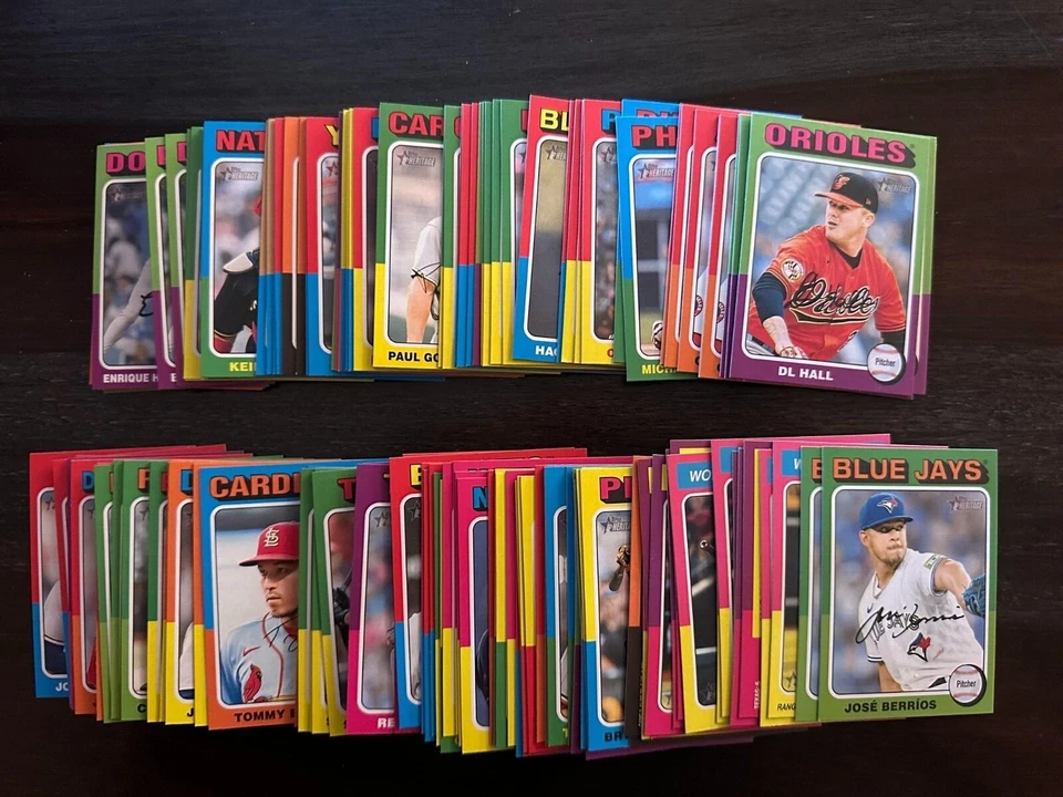 2024 Topps Heritage Base MINI 82,101-300-PICK ANY-Save up 40% when you buy more! - Image 2 of 2