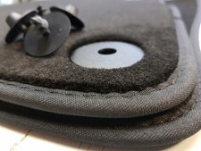 2 Tlg Fußmatten für Porsche Cayenne {1} 955 Bj.2002-2010 Velours 