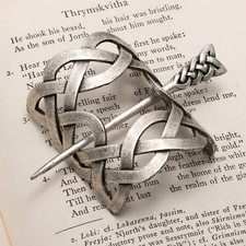 Viking Norse Celtic Hair Pin Open Knot