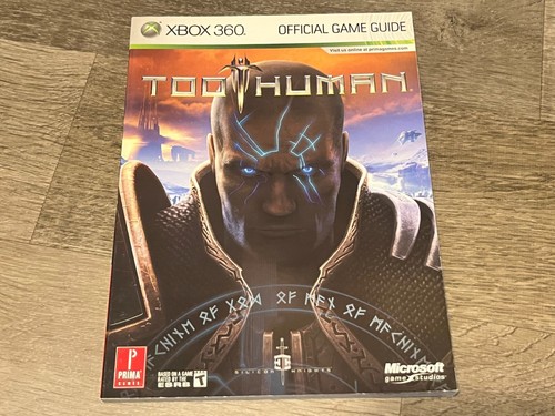 Too Human Strategy Guide Book Xbox 360 Excellent Shape Authentic