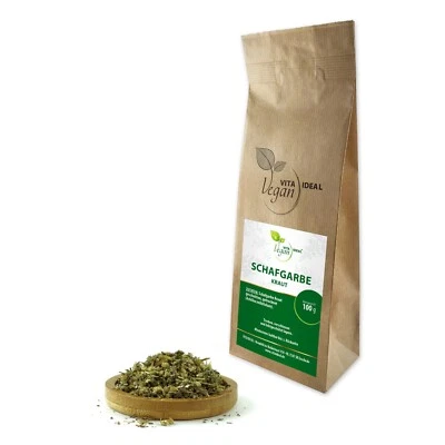 VITA IDEAL Vegan® YARROW Herb Cut - Achillea YARROW HERB Tea