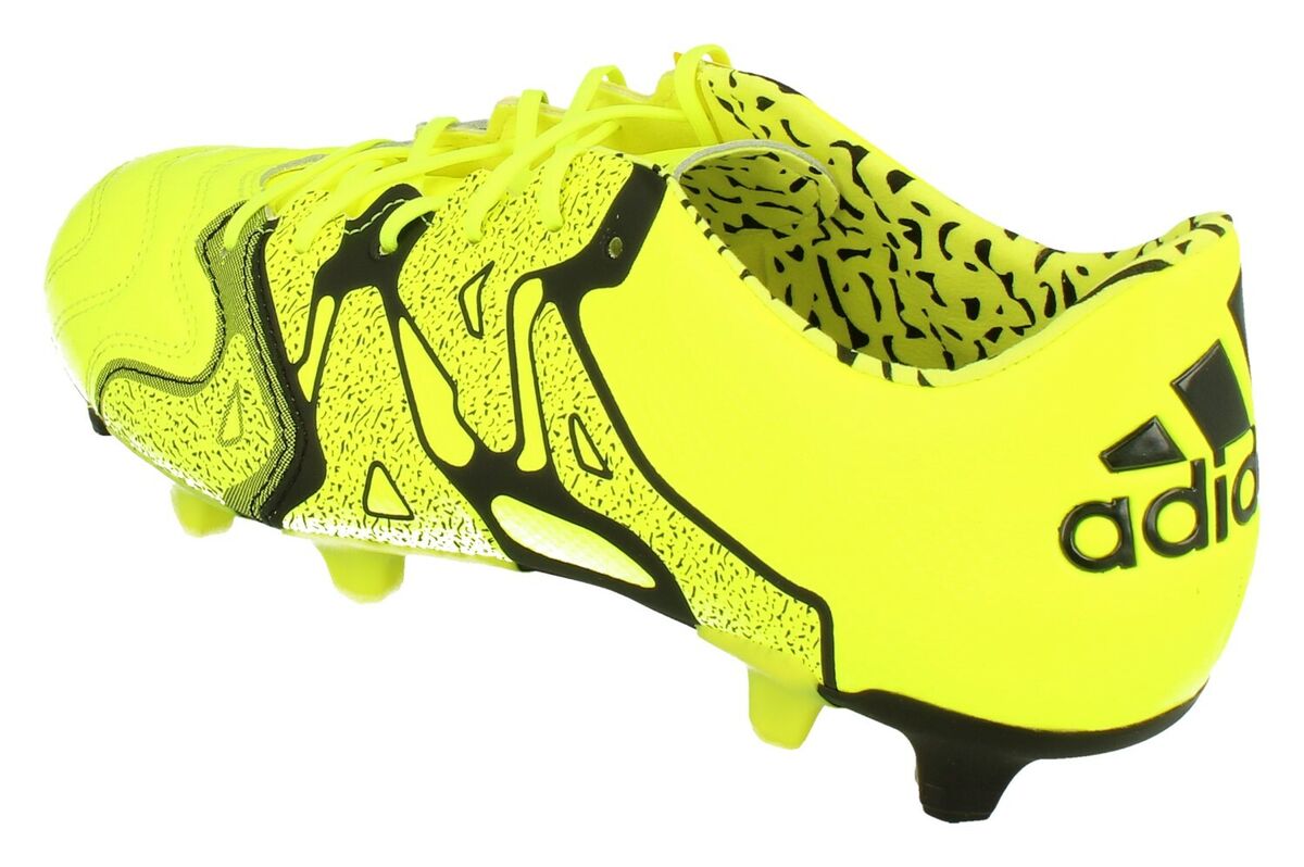 Adidas X 15.1 Fg/Ag Leather Mens Football Boots Soccer Adidas X 15.1 Fg/Ag Leather Mens Football Boots Soccer