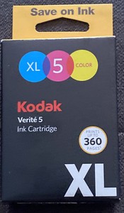 kodak verite 5 xl color ink cartridge