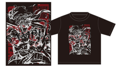 Guilty Gear Strive Sol Badguy Original T-shirt M Size Black ebten Limited New