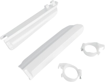 UFO White Fork Tube Protectors/Guards Yamaha YZ125/250/400/426/450,WR250/400/426