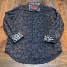 Robert Graham SUNSET CRUISER Skull LIMITED EDITION 398 Tailored Fit Large