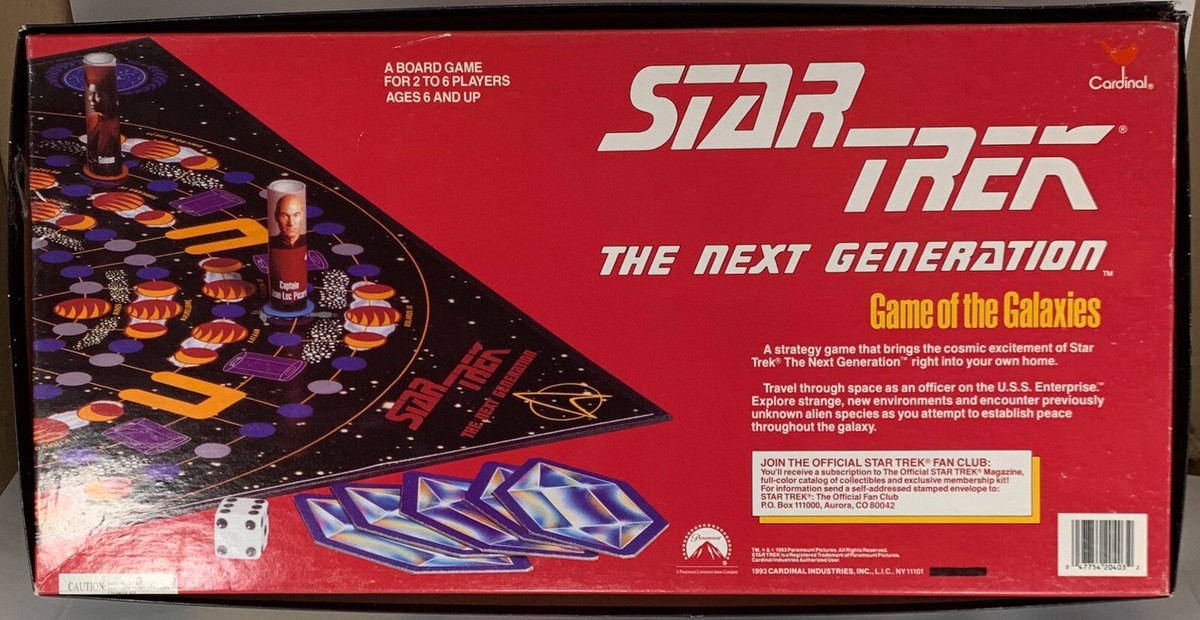 Star Trek The Next Generation - Game of the Galaxies / Vintage