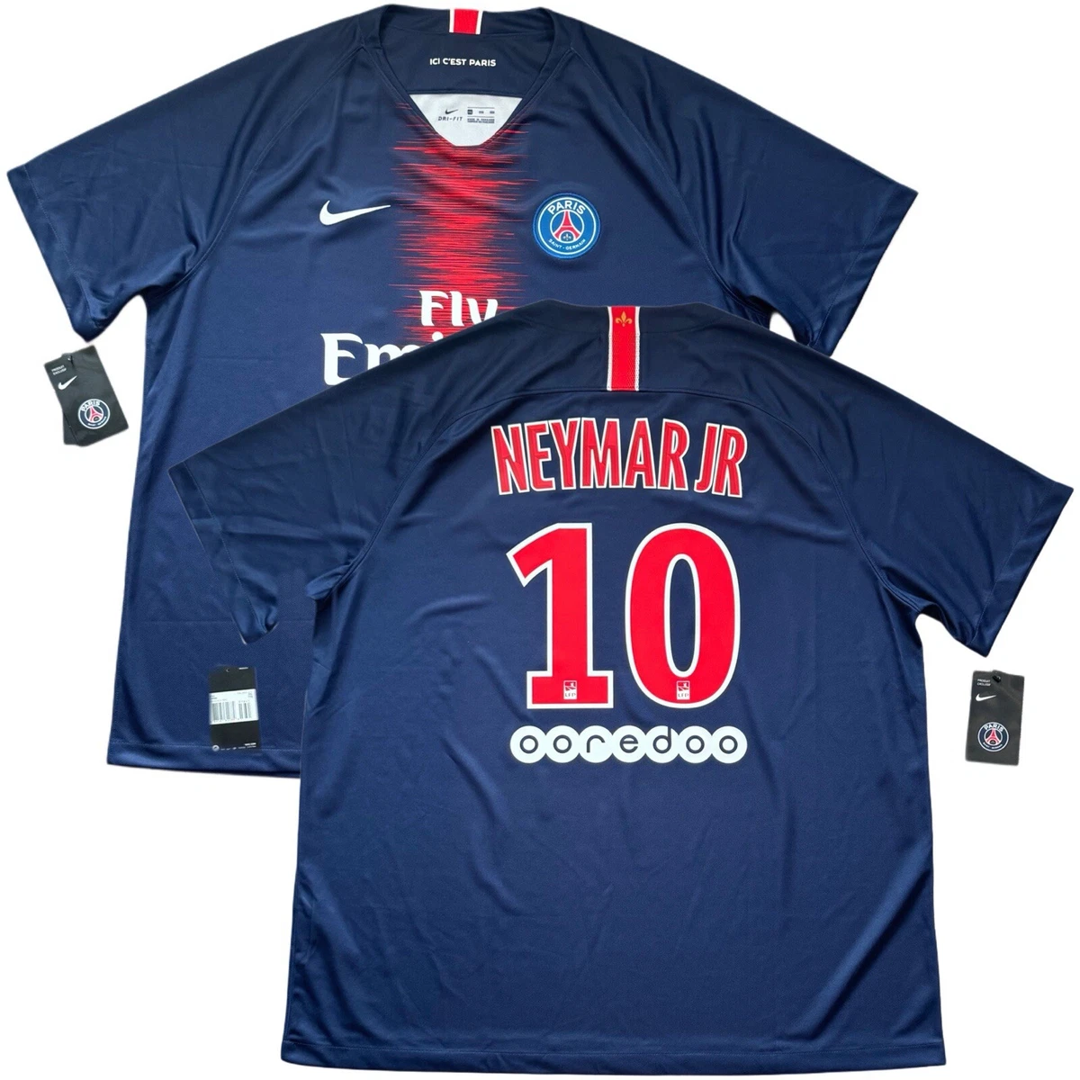 2018/19 PSG Home Jersey #11 Neymar Jr 2XL Nike Paris Saint Germain