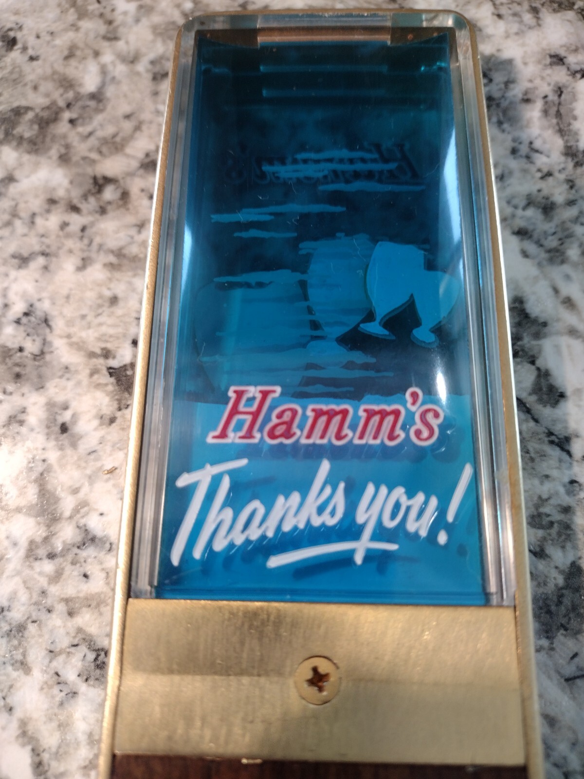 Hamm’s Beer Tap Handle Vintage Dancing Beer Goblets eBay