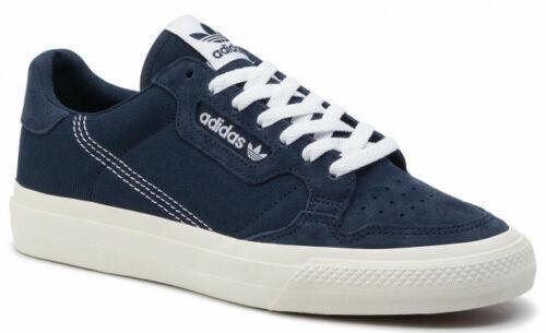 Size 7 Adidas Continental Vulc Ash Gray Light Blue Mens  display picture 1