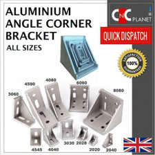 2020 3030 4040 45 6060 8080 Aluminium Profile L Corner Joint Right Angle Bracket