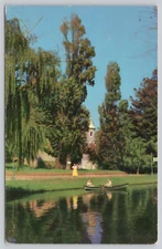 Postcard Pond Uruguay Pan American
