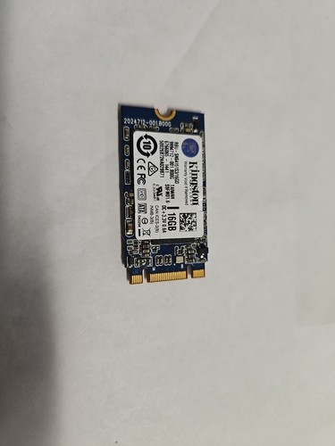 Kingston RBU-SNS4151S3/16GD 16GB 6.0Gb/s M.2 SATA NGFF SSD 9994712-001 - Picture 5 of 5