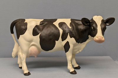 HTF Hagen Renaker DW Holstein Cow Matte Repaired