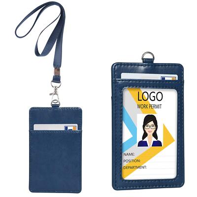 Porta Tarjetas Colgante Paquete De 2 Soportes Deslizantes Para Tarjetas De Identificación De Plástico Duro, Para Oficina, Escuela, Fábrica, Tarjetas De Crédito De | Compra Online En Yaxa Portatarjetas Colgante