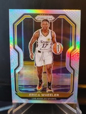 Erica Wheeler 2021 Panini Prizm Silver Refractor #45 - Los Angeles Sparks