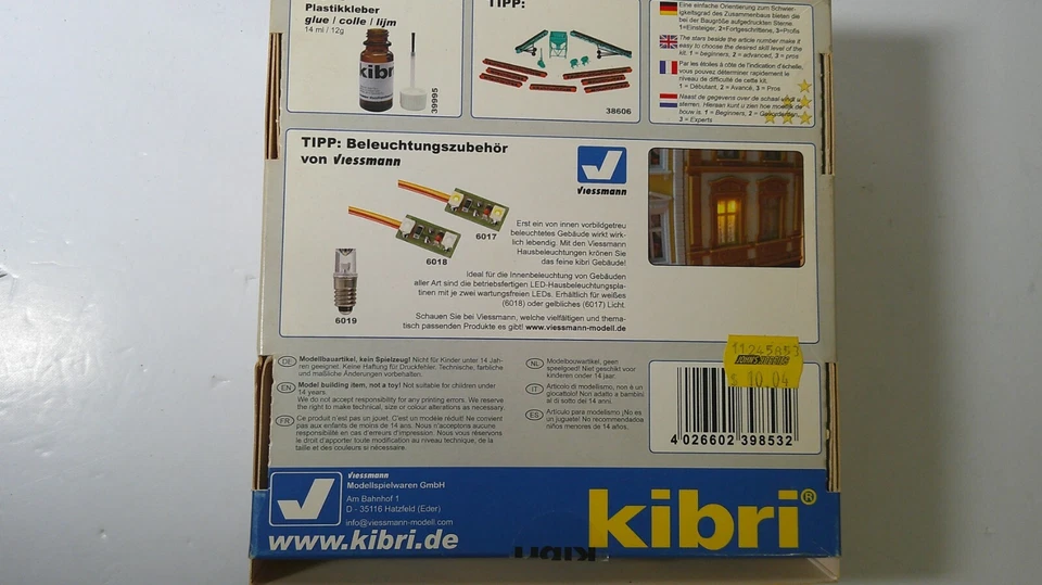 kibri ho scale 39853 kohlewagen - Image 3 of 3