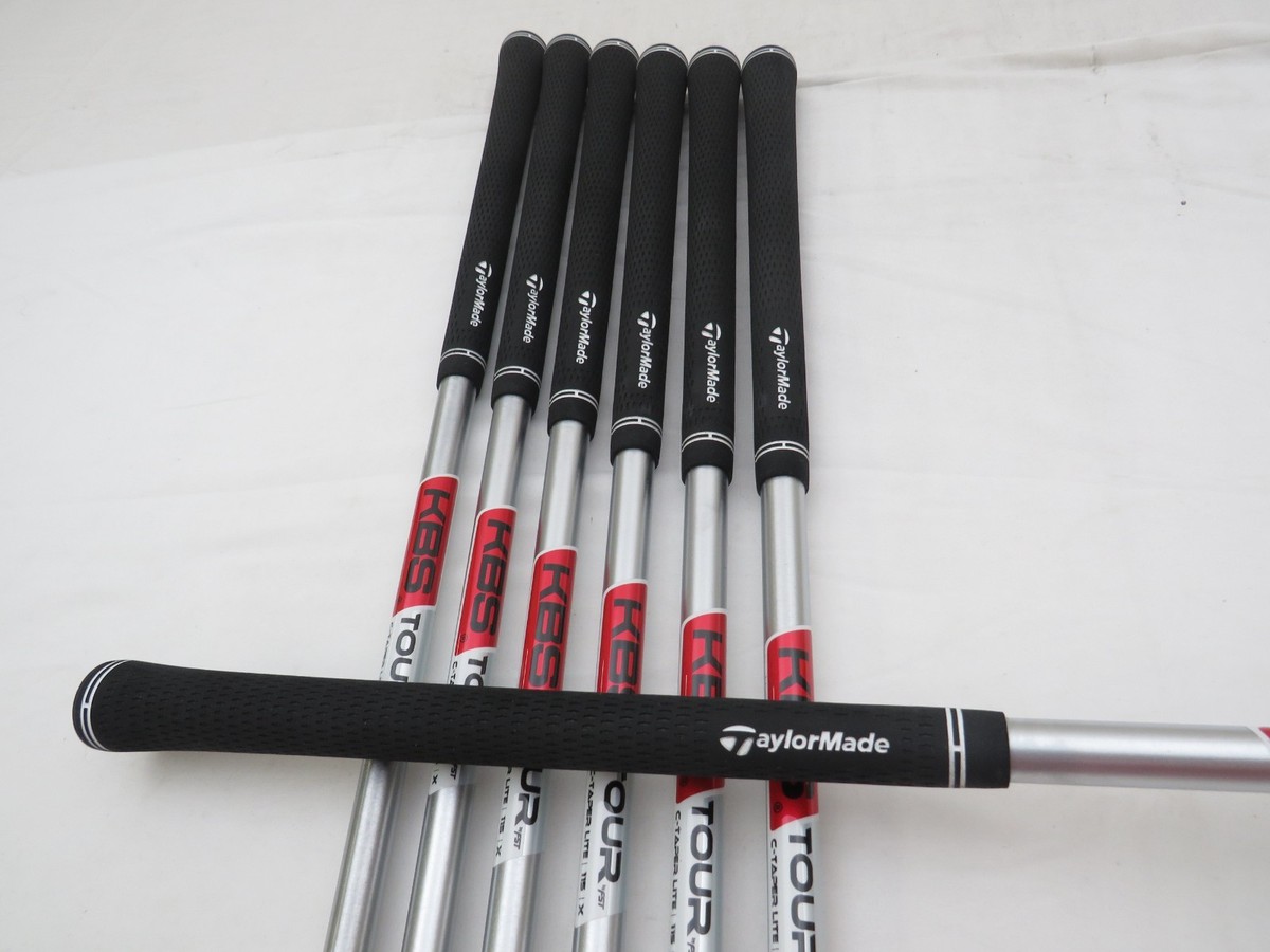 Set De Fers TaylorMade P770 Phantom Noir – 4-PW, Manches Acier KBS Tour C-Taper, Régulier