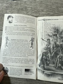 Vay | Sega CD, 1994 | Complete CIB w/ Manual, Reg Card (Water Damage)