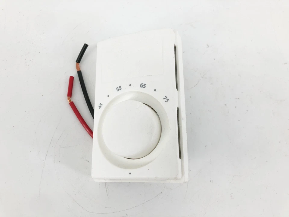 New Cadet 43340 W Line Voltage Thermostat Model M601 120/240/277V 1 Pole White - Image 3 of 4