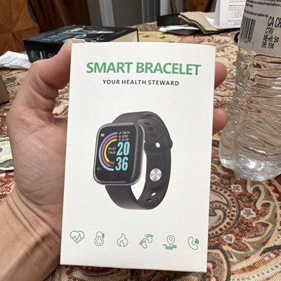 MyLife Smart Watch Bracelet Activity Tracker Black Heart Rate, Pedometer, Alarm